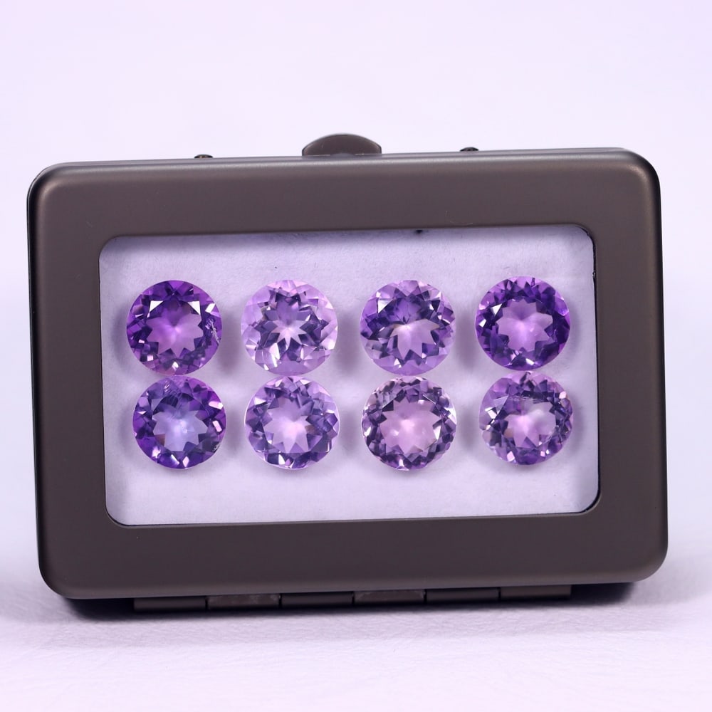 45.08Ct Amethyst Set - Polished Faceted: Ksmith Jewels Global Welcome to our auction house, today auction brought to you by Ksmith Jewels Global based in Penang, Malaysia specialize in all kinds of opal and color gemstone both in manufacturi
