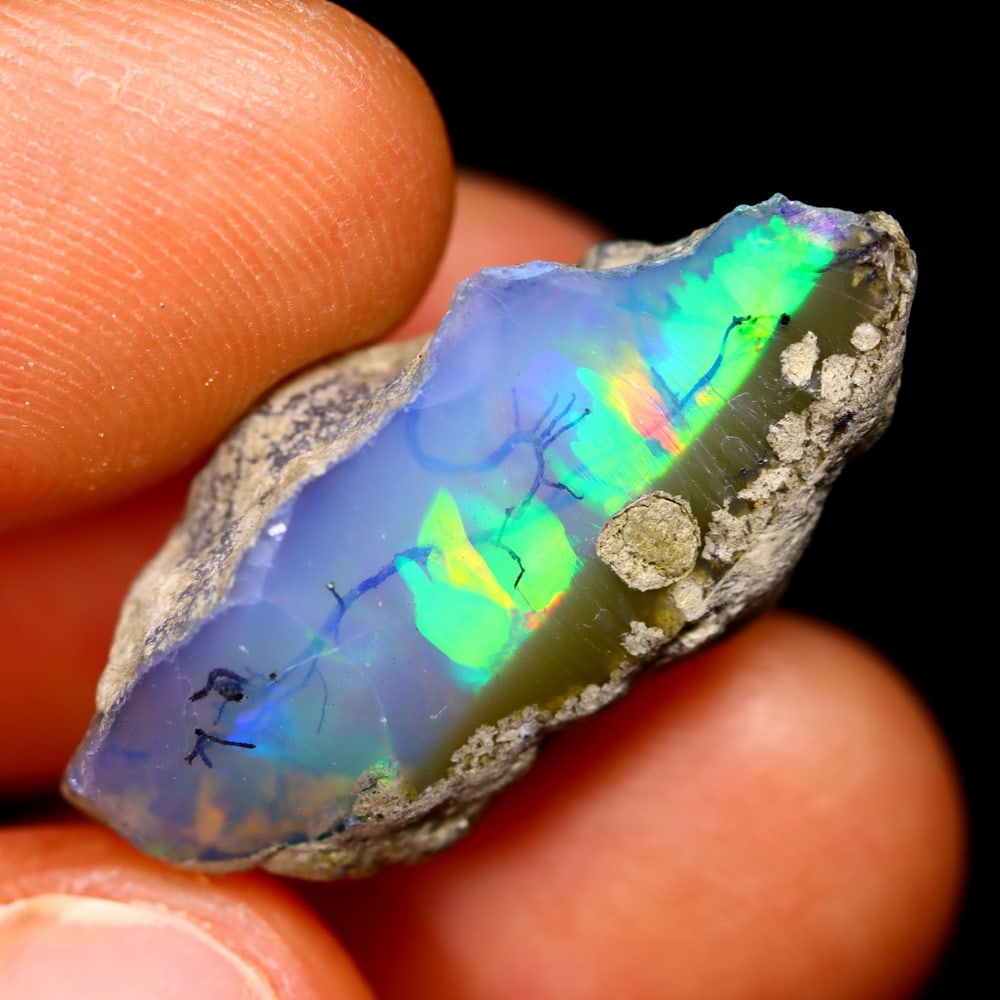 15Ct Rough Opal Specimen - Ethiopian Opal - Mineral Rough: Ksmith Jewels Global Welcome to our auction house, today auction brought to you by Ksmith Jewels Global based in Penang, Malaysia specialize in all kinds of opal and color gemstone both in manufacturi