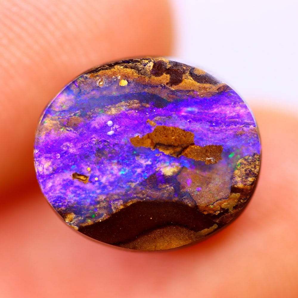 3.19Ct Wood Boulder Opal Polished - Australian Opal - Oval Cabochon: Ksmith Jewels Global Welcome to our auction house, today auction brought to you by Ksmith Jewels Global based in Penang, Malaysia specialize in all kinds of opal and color gemstone both in manufacturi