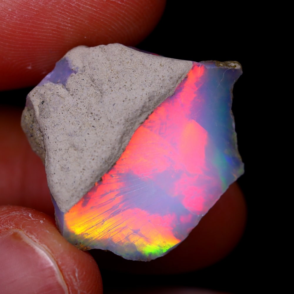 18Ct Rough Opal Specimen - Ethiopian Opal - Mineral Rough: Ksmith Jewels Global Welcome to our auction house, today auction brought to you by Ksmith Jewels Global based in Penang, Malaysia specialize in all kinds of opal and color gemstone both in manufacturi