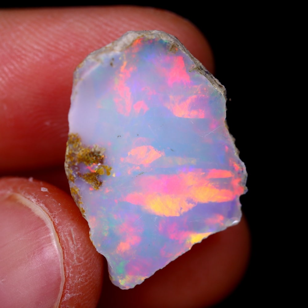 11Ct Rough Opal Specimen - Ethiopian Opal - Mineral Rough: Ksmith Jewels Global Welcome to our auction house, today auction brought to you by Ksmith Jewels Global based in Penang, Malaysia specialize in all kinds of opal and color gemstone both in manufacturi