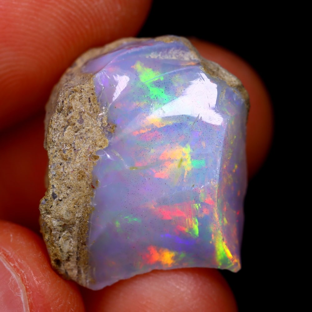 13Ct Rough Opal Specimen - Ethiopian Opal - Mineral Rough: Ksmith Jewels Global Welcome to our auction house, today auction brought to you by Ksmith Jewels Global based in Penang, Malaysia specialize in all kinds of opal and color gemstone both in manufacturi