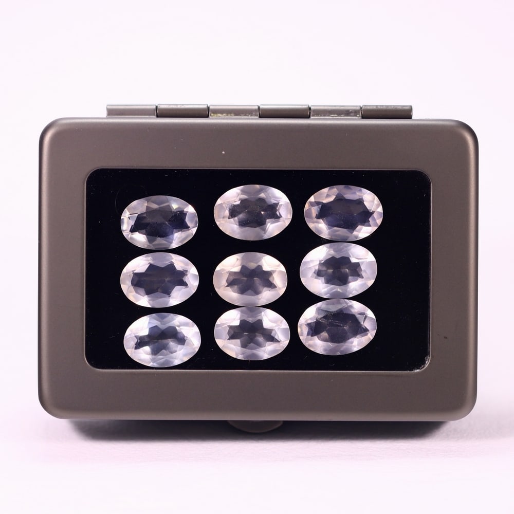 42.33Ct Rose Quartz Set - Polished Faceted (1 of 2)