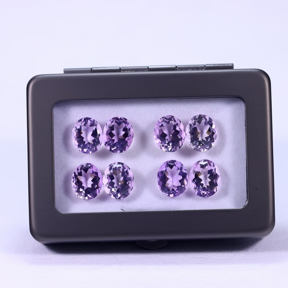 37.34Ct Amethyst Set - Polished Faceted: Ksmith Jewels Global Welcome to our auction house, today auction brought to you by Ksmith Jewels Global based in Penang, Malaysia specialize in all kinds of opal and color gemstone both in manufacturi