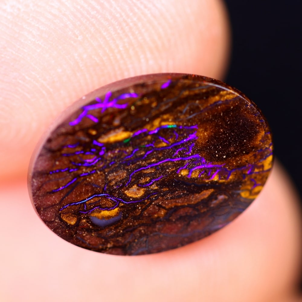 5.02Ct Koroit Boulder Opal Polished - Australian Opal - Oval Cabochon: Ksmith Jewels Global Welcome to our auction house, today auction brought to you by Ksmith Jewels Global based in Penang, Malaysia specialize in all kinds of opal and color gemstone both in manufacturi