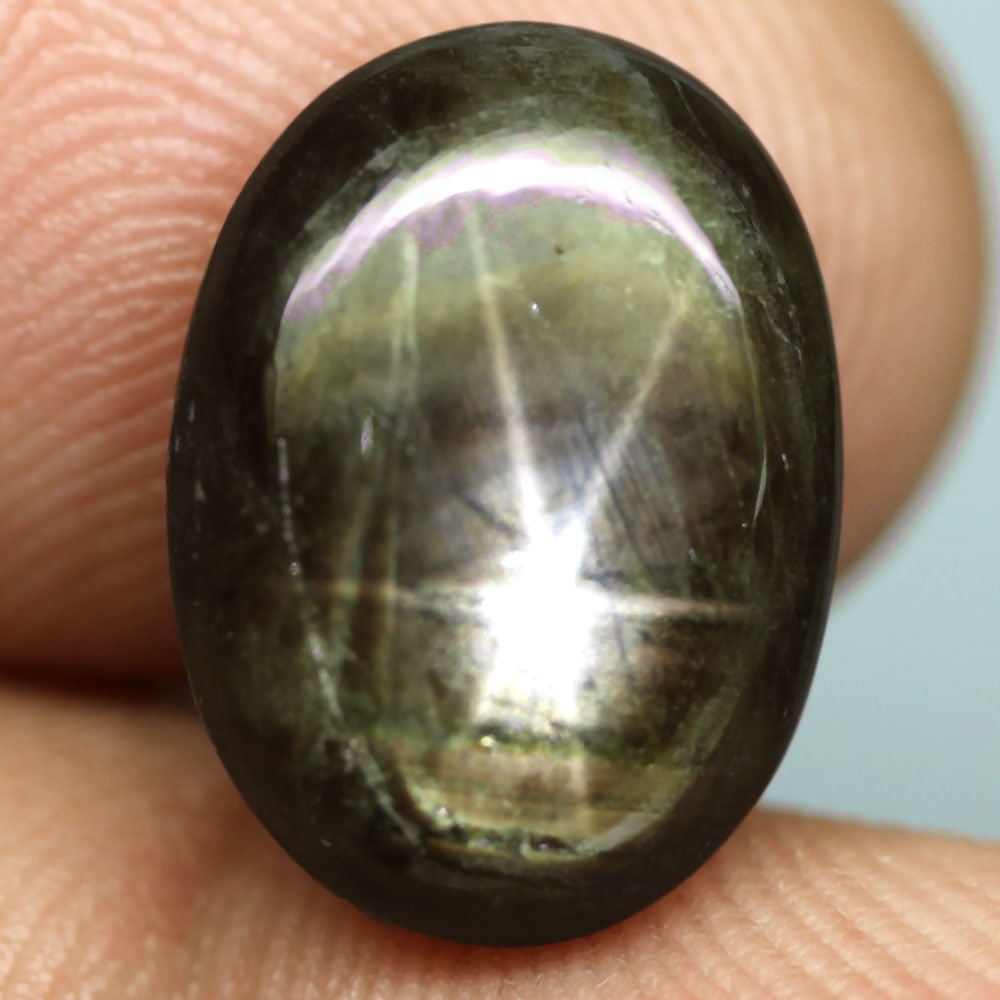 Star Sapphire 12.97Ct Natural Thailand Greenish Gold Star Sapphire OT6600: Ksmith Jewels Global Welcome to our auction house, today auction brought to you by Ksmith Jewels Global based in Penang, Malaysia specialize in all kinds of opal and color gemstone both in manufacturi