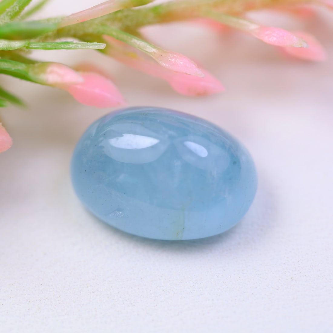 Aquamarine 9.09Ct Natural Blue Aquamarine Smooth Cabochon (OT6663): Ksmith Jewels Global Welcome to our auction house, today auction brought to you by Ksmith Jewels Global based in Penang, Malaysia specialize in all kinds of opal and color gemstone both in manufacturi