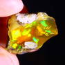 27Ct Crystal Opal Specimen - Ethiopian Opal - Crystal Raw Rough