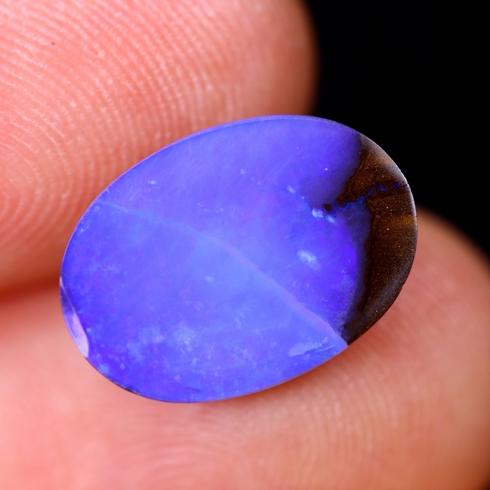 3.71Ct Koroit Boulder Opal Polished - Australian Opal - Oval Cabochon: Ksmith Jewels Global Welcome to our auction house, today auction brought to you by Ksmith Jewels Global based in Penang, Malaysia specialize in all kinds of opal and color gemstone both in manufacturi