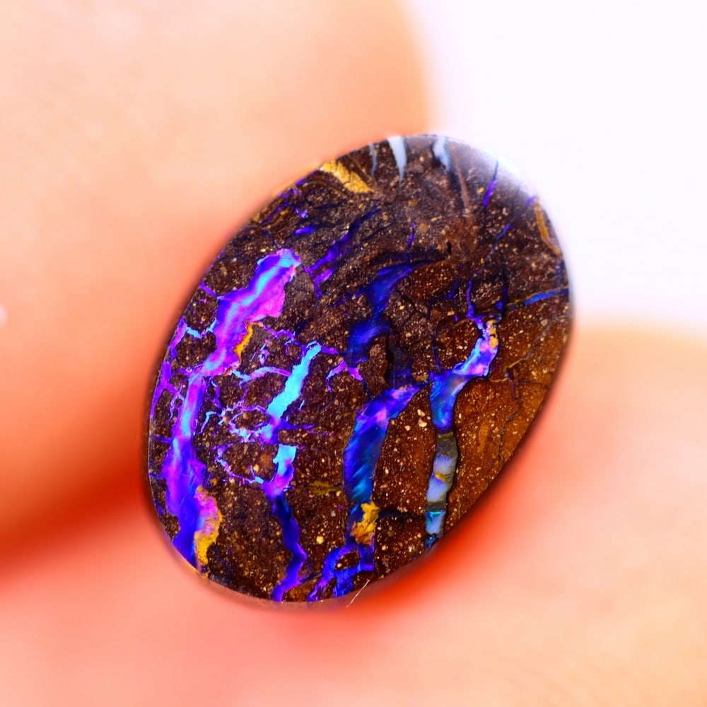 3.04Ct Matrix Boulder Opal Polished - Australian Opal - Oval Cabochon: Ksmith Jewels Global Welcome to our auction house, today auction brought to you by Ksmith Jewels Global based in Penang, Malaysia specialize in all kinds of opal and color gemstone both in manufacturi