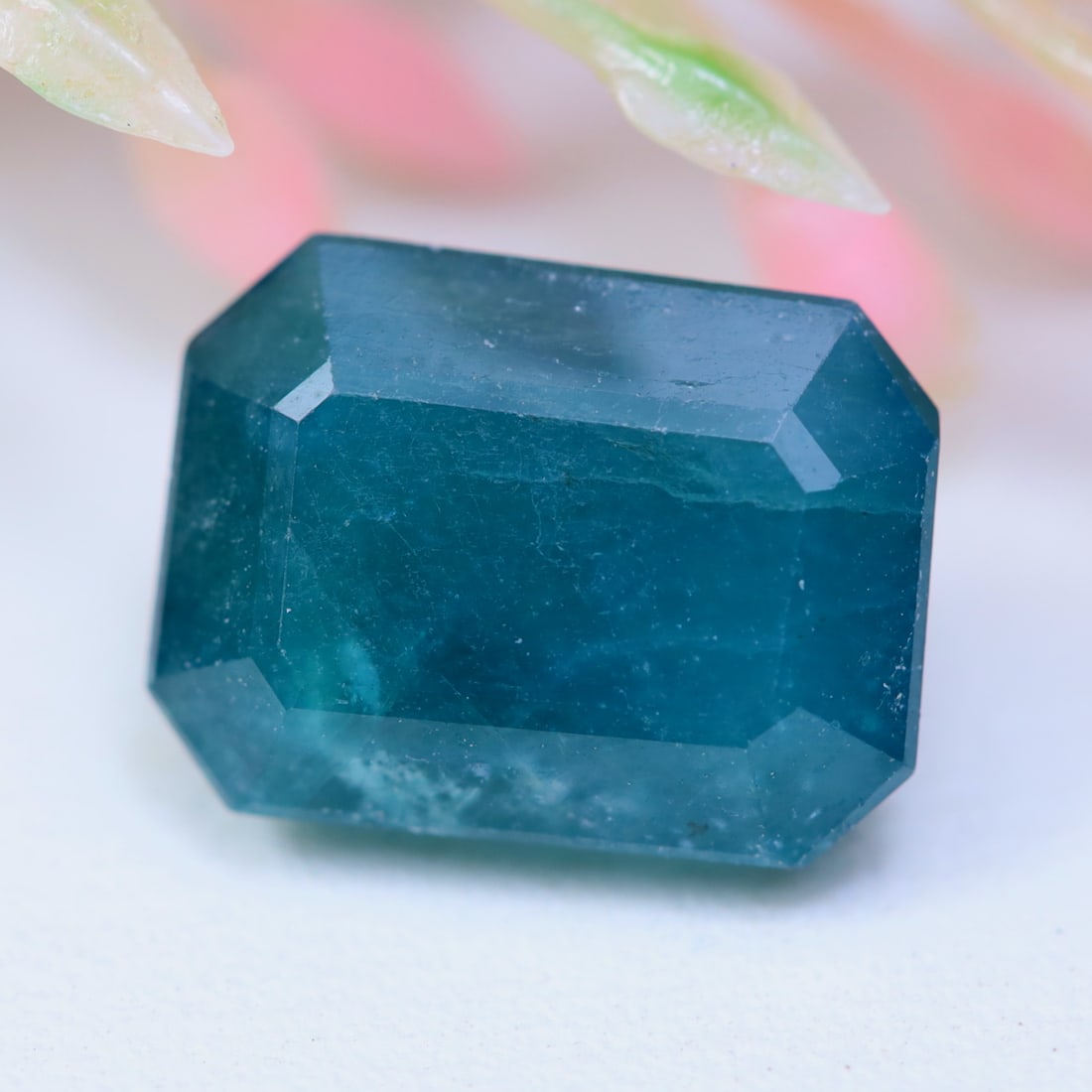 3.61Ct Natural Rare Grandidierite Rectangle Gemstone (OT6592): Ksmith Jewels Global Welcome to our auction house, today auction brought to you by Ksmith Jewels Global based in Penang, Malaysia specialize in all kinds of opal and color gemstone both in manufacturi