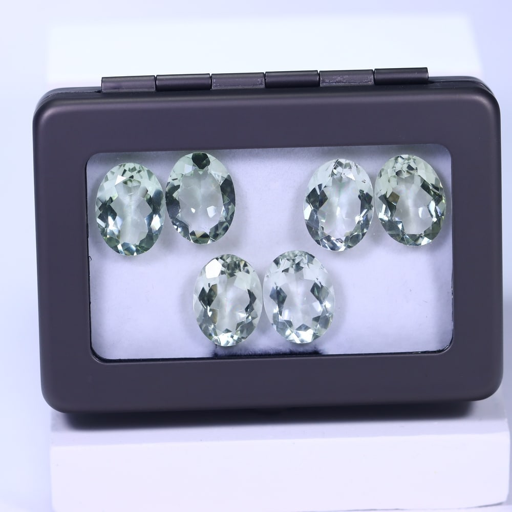 48.67Ct Green Amethyst Set - Polished Faceted: Ksmith Jewels Global Welcome to our auction house, today auction brought to you by Ksmith Jewels Global based in Penang, Malaysia specialize in all kinds of opal and color gemstone both in manufacturi