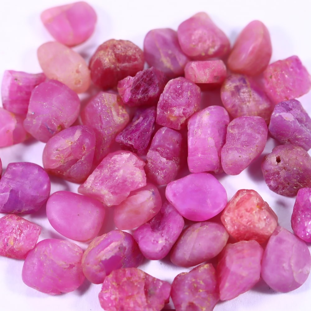 55Ct Raw Ruby Freeform Set - Rough Specimen (1 of 2)