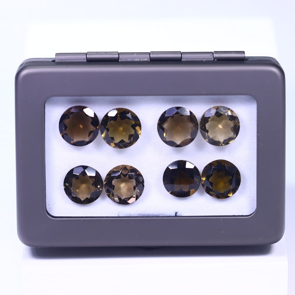 41.24Ct Smoky Quartz Set - Polished Faceted: Ksmith Jewels Global Welcome to our auction house, today auction brought to you by Ksmith Jewels Global based in Penang, Malaysia specialize in all kinds of opal and color gemstone both in manufacturi