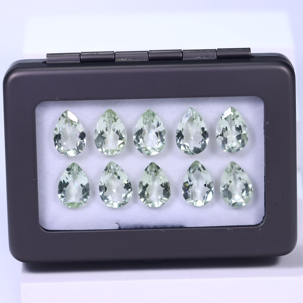 35.17Ct Green Amethyst Set - Polished Faceted: Ksmith Jewels Global Welcome to our auction house, today auction brought to you by Ksmith Jewels Global based in Penang, Malaysia specialize in all kinds of opal and color gemstone both in manufacturi
