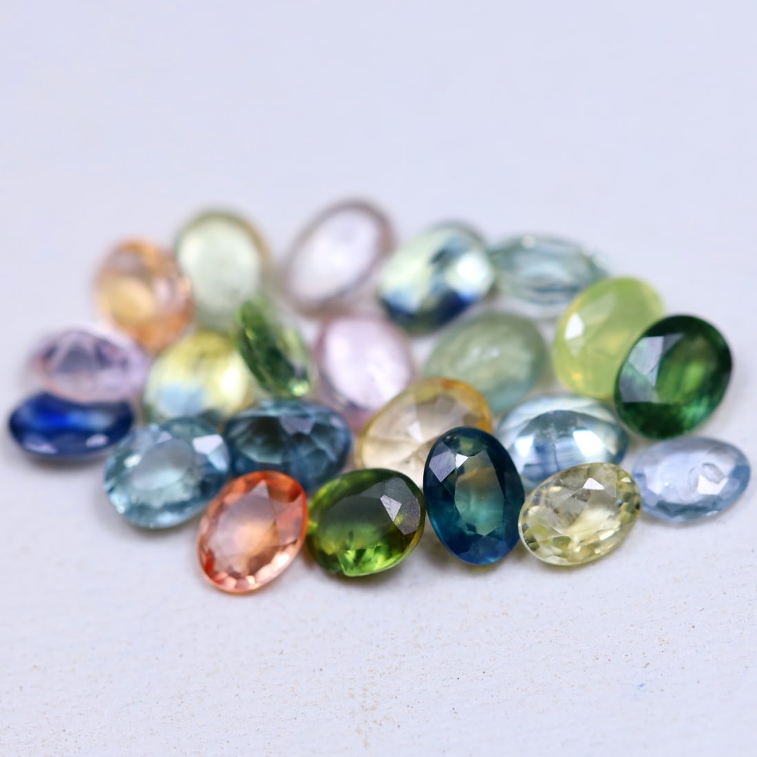Sapphire 4.53Ct Oval Cut Natural Songea Multi Color Sapphire LOT (OT7049): Ksmith Jewels Global Welcome to our auction house, today auction brought to you by Ksmith Jewels Global based in Penang, Malaysia specialize in all kinds of opal and color gemstone both in manufacturi
