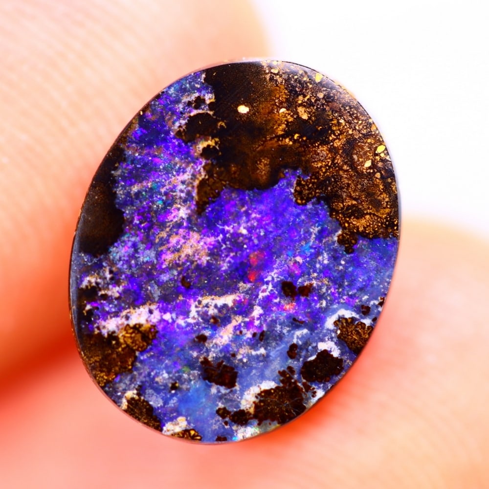 2.31Ct Winton Boulder Opal Polished - Australian Opal - Oval Cabochon: Ksmith Jewels Global Welcome to our auction house, today auction brought to you by Ksmith Jewels Global based in Penang, Malaysia specialize in all kinds of opal and color gemstone both in manufacturi