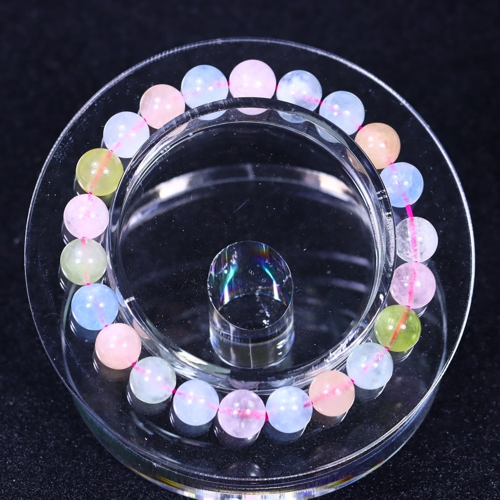 16.50g Multi Beryl Bracelet - Polished Beads (1 of 2)