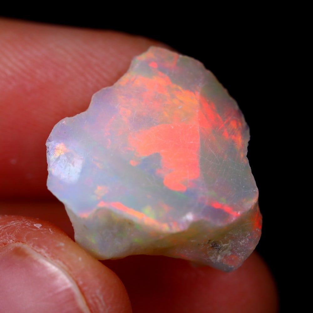 7Ct Rough Opal Specimen - Ethiopian Opal - Mineral Rough: Ksmith Jewels Global Welcome to our auction house, today auction brought to you by Ksmith Jewels Global based in Penang, Malaysia specialize in all kinds of opal and color gemstone both in manufacturi