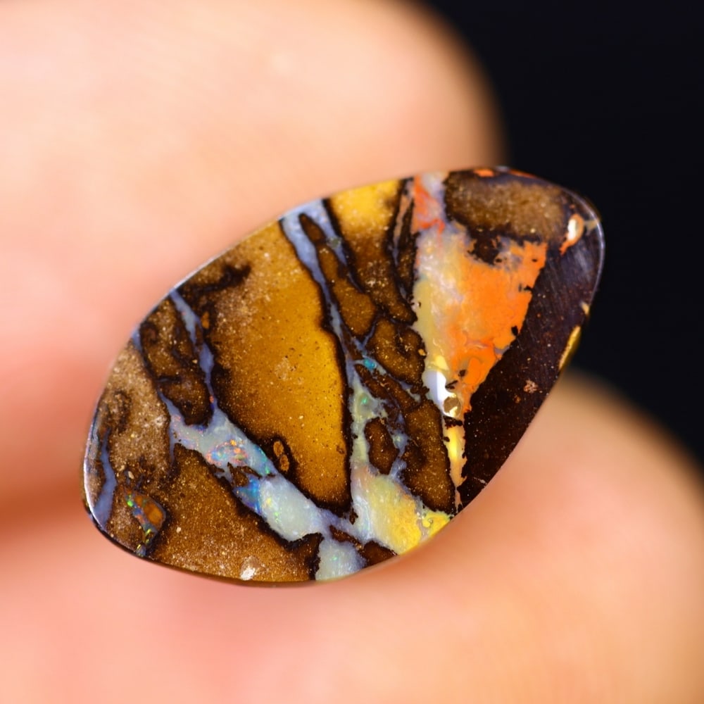 6.45Ct Koroit Boulder Opal Polished - Australian Opal: Ksmith Jewels Global Welcome to our auction house, today auction brought to you by Ksmith Jewels Global based in Penang, Malaysia specialize in all kinds of opal and color gemstone both in manufacturi