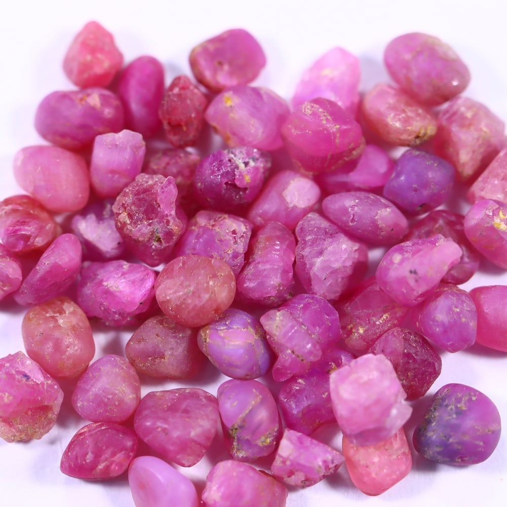 55Ct Raw Ruby Freeform Set - Rough Specimen (1 of 2)