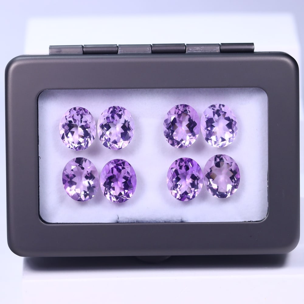 35.66Ct Amethyst Set - Polished Faceted: Ksmith Jewels Global Welcome to our auction house, today auction brought to you by Ksmith Jewels Global based in Penang, Malaysia specialize in all kinds of opal and color gemstone both in manufacturi