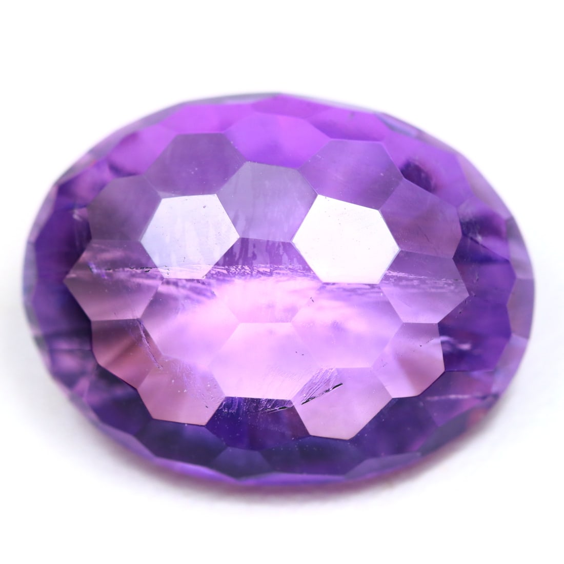 Amethyst 17.71Ct Natural Purple Amethyst Honeycomb Cut: Ksmith Jewels Global Welcome to our auction house, today auction brought to you by Ksmith Jewels Global based in Penang, Malaysia specialize in all kinds of opal and color gemstone both in manufacturi