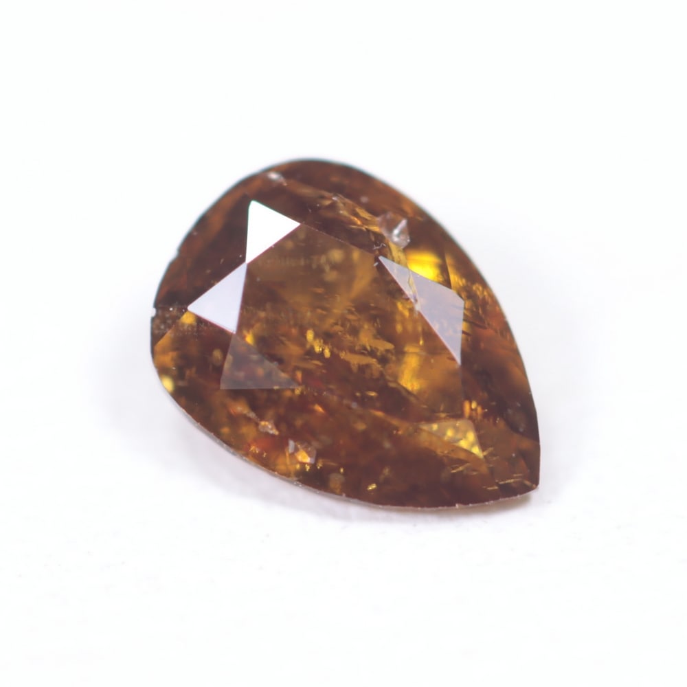 0.49Ct Cognac Diamond - Polished Faceted: Ksmith Jewels Global Welcome to our auction house, today auction brought to you by Ksmith Jewels Global based in Penang, Malaysia specialize in all kinds of opal and color gemstone both in manufacturi