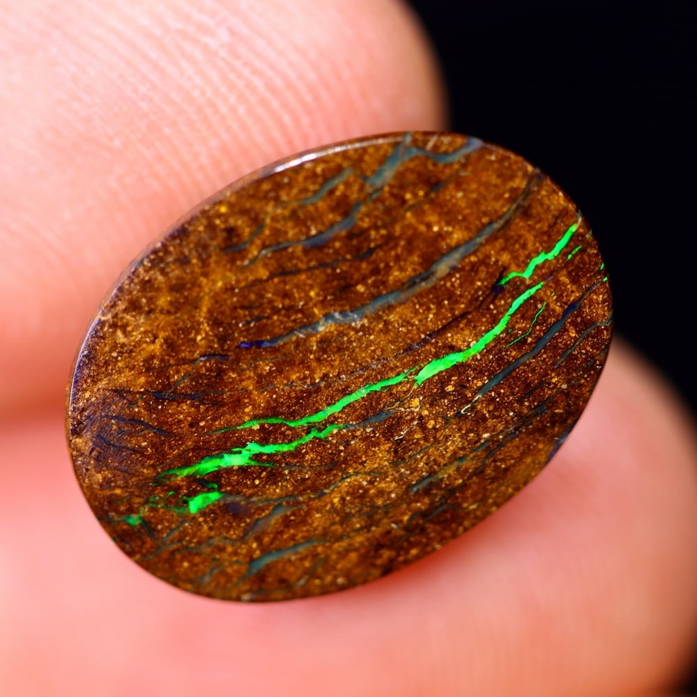 5.84Ct Koroit Boulder Opal Polished - Australian Opal - Oval Cabochon: Ksmith Jewels Global Welcome to our auction house, today auction brought to you by Ksmith Jewels Global based in Penang, Malaysia specialize in all kinds of opal and color gemstone both in manufacturi