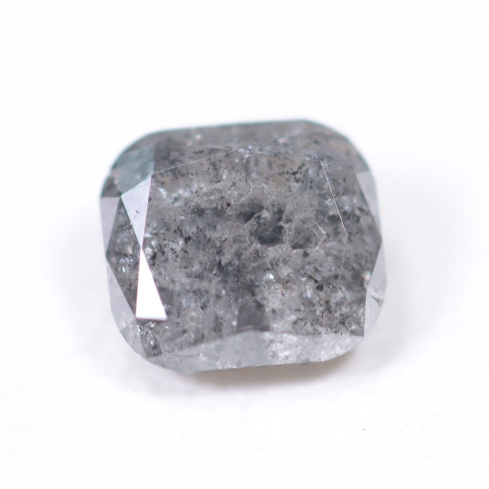 0.90Ct Salt and Pepper Diamond - Polished Faceted: Ksmith Jewels Global Welcome to our auction house, today auction brought to you by Ksmith Jewels Global based in Penang, Malaysia specialize in all kinds of opal and color gemstone both in manufacturi