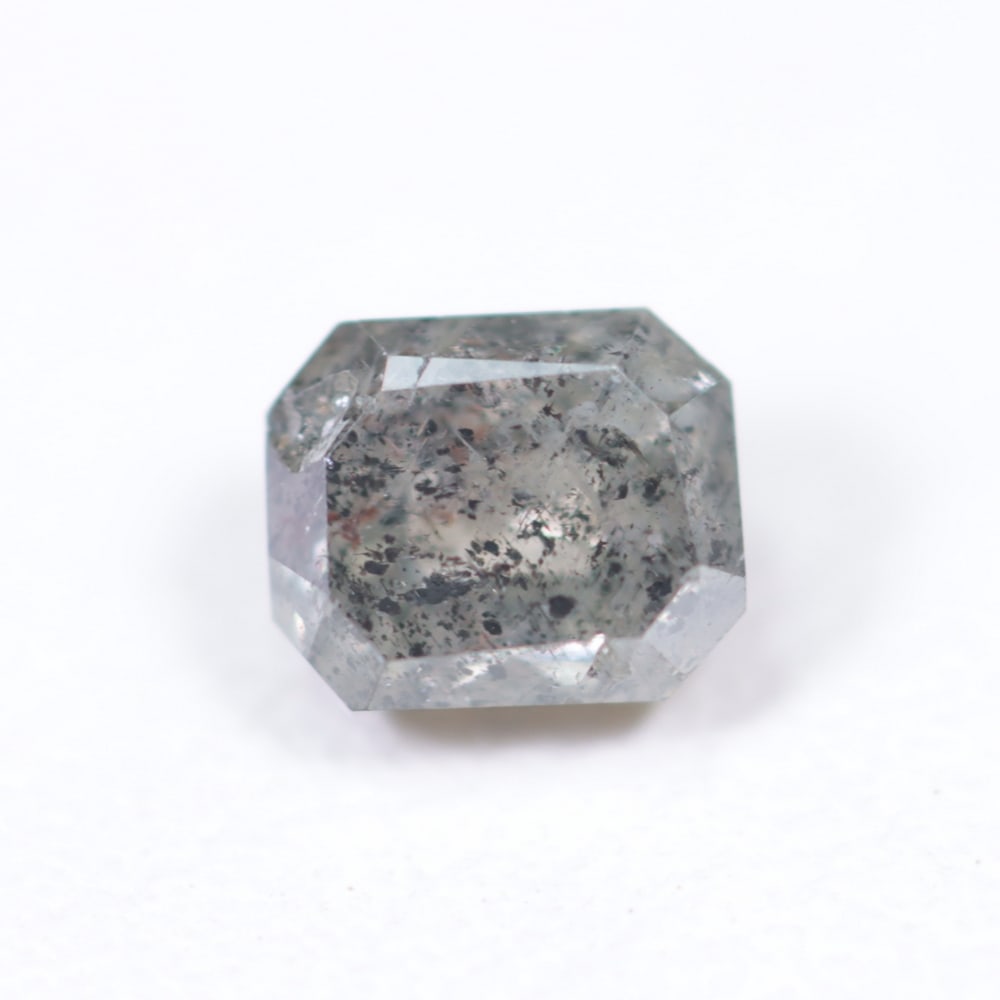 0.64Ct Salt and Pepper Diamond - Polished Faceted: Ksmith Jewels Global Welcome to our auction house, today auction brought to you by Ksmith Jewels Global based in Penang, Malaysia specialize in all kinds of opal and color gemstone both in manufacturi