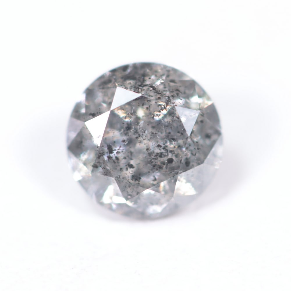 1.06Ct Salt and Pepper Diamond - Polished Faceted: Ksmith Jewels Global Welcome to our auction house, today auction brought to you by Ksmith Jewels Global based in Penang, Malaysia specialize in all kinds of opal and color gemstone both in manufacturi