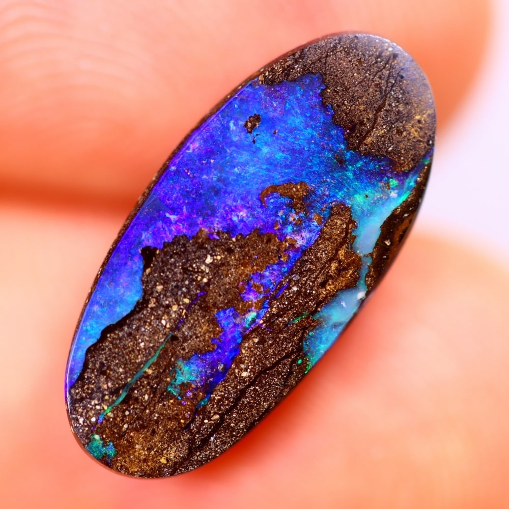 4.83Ct Winton Boulder Opal Polished - Australian Opal - Oval Cabochon: Ksmith Jewels Global Welcome to our auction house, today auction brought to you by Ksmith Jewels Global based in Penang, Malaysia specialize in all kinds of opal and color gemstone both in manufacturi
