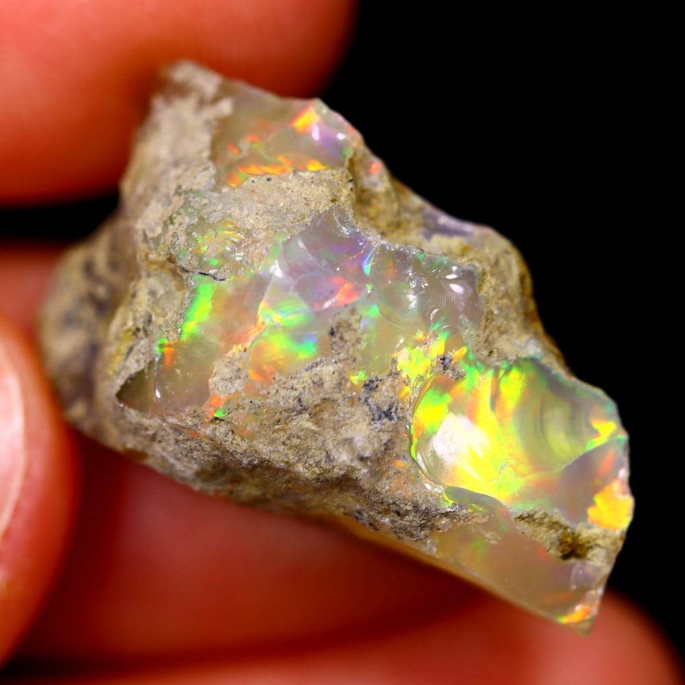 13Ct Rough Opal Specimen - Ethiopian Opal - Mineral Rough: Ksmith Jewels Global Welcome to our auction house, today auction brought to you by Ksmith Jewels Global based in Penang, Malaysia specialize in all kinds of opal and color gemstone both in manufacturi