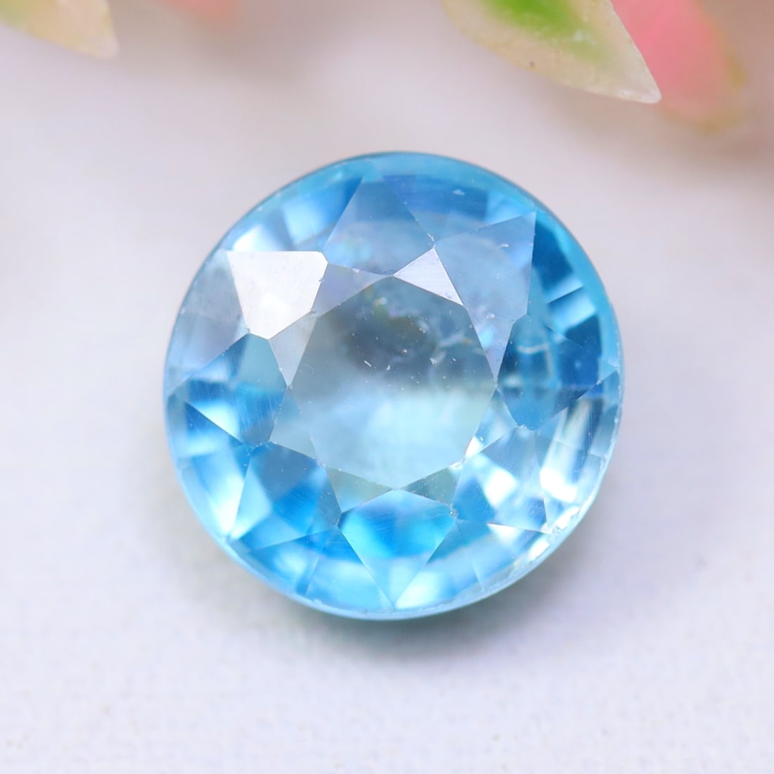 2.35Ct Natural Cambodia Blue Zircon Round Only Heated Gemstone OT6614: Ksmith Jewels Global Welcome to our auction house, today auction brought to you by Ksmith Jewels Global based in Penang, Malaysia specialize in all kinds of opal and color gemstone both in manufacturi