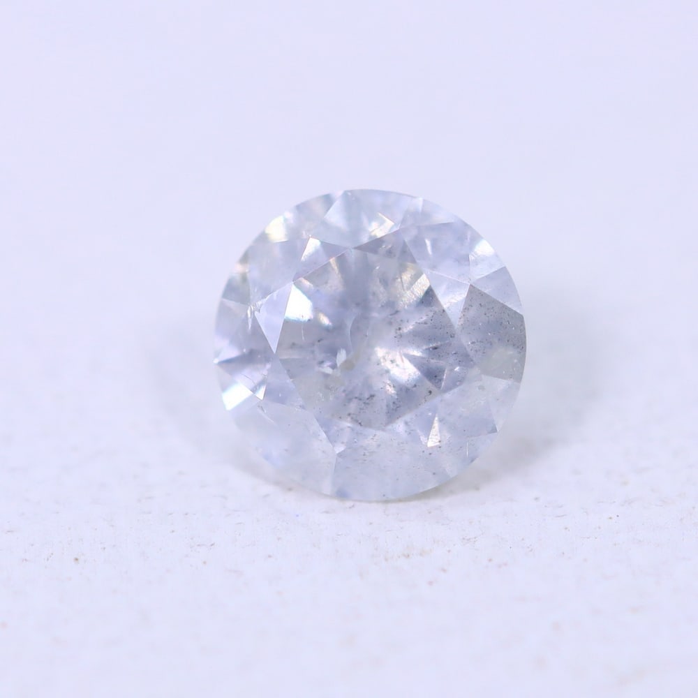 0.24ct Natural White Diamond 3.9mm -  Round Loose Diamond (1 of 2)