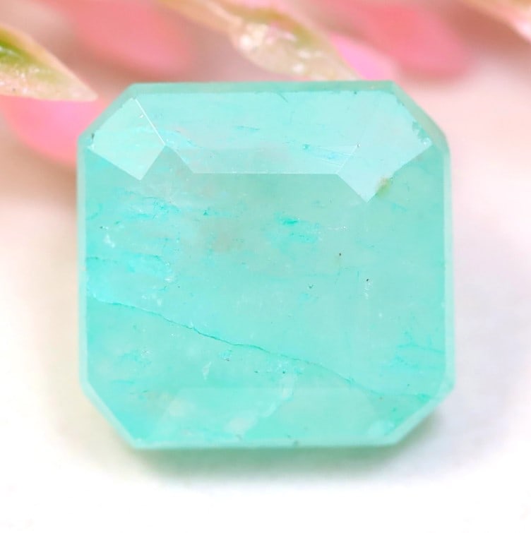 Beryl 4.43Ct Natural Square Cut Beryl Gemstone: Ksmith Jewels Global Welcome to our auction house, today auction brought to you by Ksmith Jewels Global based in Penang, Malaysia specialize in all kinds of opal and color gemstone both in manufacturi