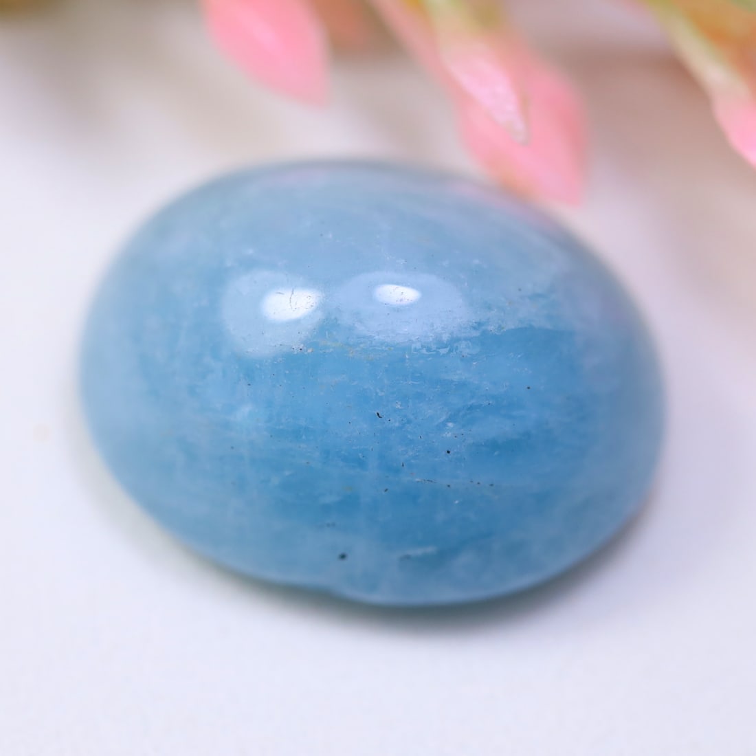 Aquamarine 13.62Ct Natural Blue Aquamarine Smooth Cabochon OT6624: Ksmith Jewels Global Welcome to our auction house, today auction brought to you by Ksmith Jewels Global based in Penang, Malaysia specialize in all kinds of opal and color gemstone both in manufacturi