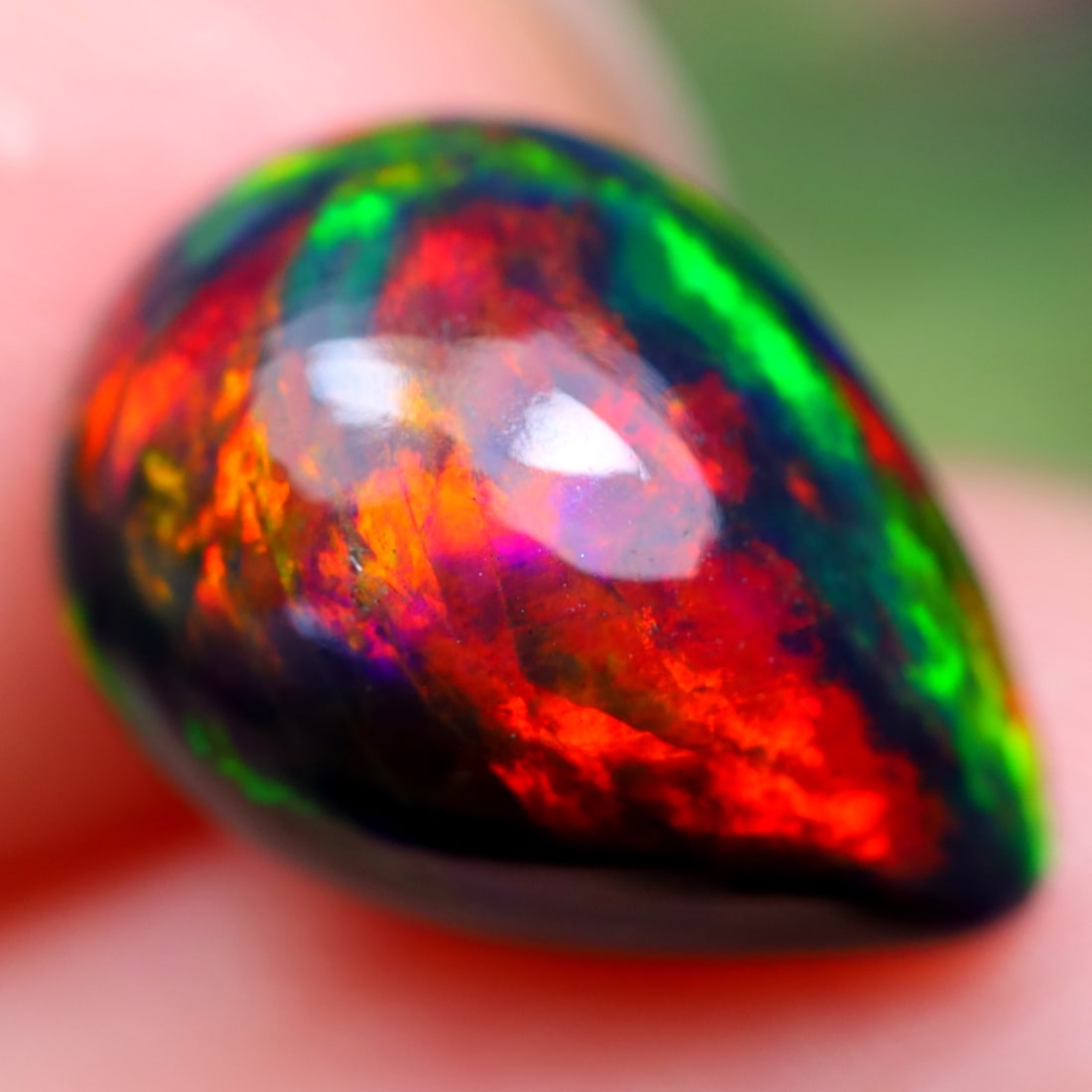 2.37Ct Natural Ethiopian Welo Smoked Opal - Ethiopian Opal Cabochon: Ksmith Jewels Global Welcome to our auction house, today auction brought to you by Ksmith Jewels Global based in Penang, Malaysia specialize in all kinds of opal and color gemstone both in manufacturi