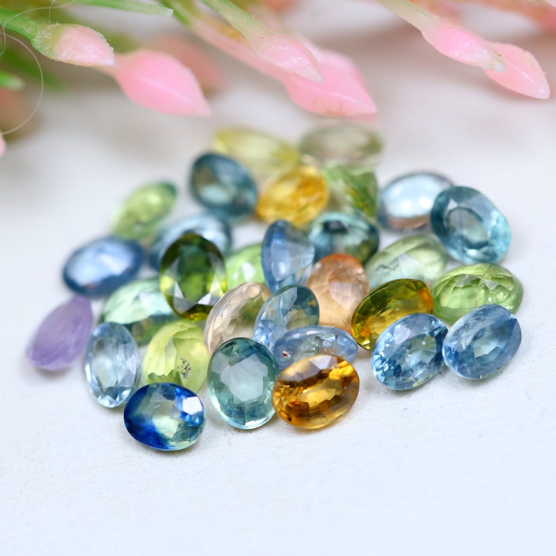 Sapphire 7.32Ct Oval Cut Natural Songea Multi Color Sapphire LOT: Ksmith Jewels Global Welcome to our auction house, today auction brought to you by Ksmith Jewels Global based in Penang, Malaysia specialize in all kinds of opal and color gemstone both in manufacturi