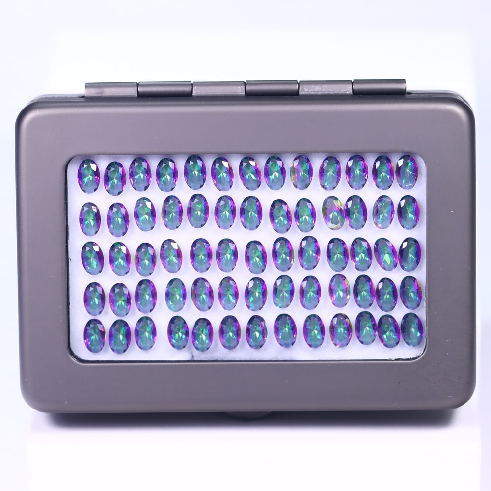 20.19Ct Mystic Topaz Set - Polished Faceted: Ksmith Jewels Global Welcome to our auction house, today auction brought to you by Ksmith Jewels Global based in Penang, Malaysia specialize in all kinds of opal and color gemstone both in manufacturi