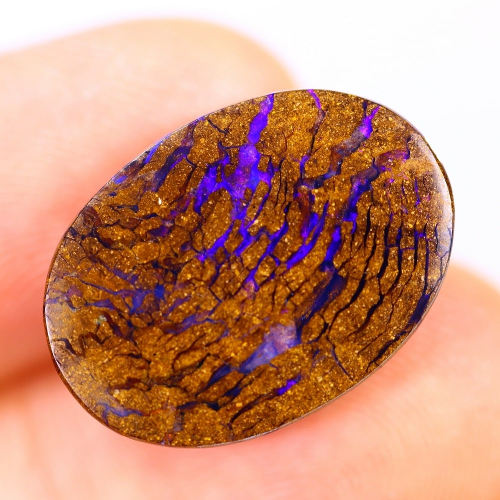 10.82Ct Koroit Boulder Opal Polished - Australian Opal - Oval Cabochon: Ksmith Jewels Global Welcome to our auction house, today auction brought to you by Ksmith Jewels Global based in Penang, Malaysia specialize in all kinds of opal and color gemstone both in manufacturi
