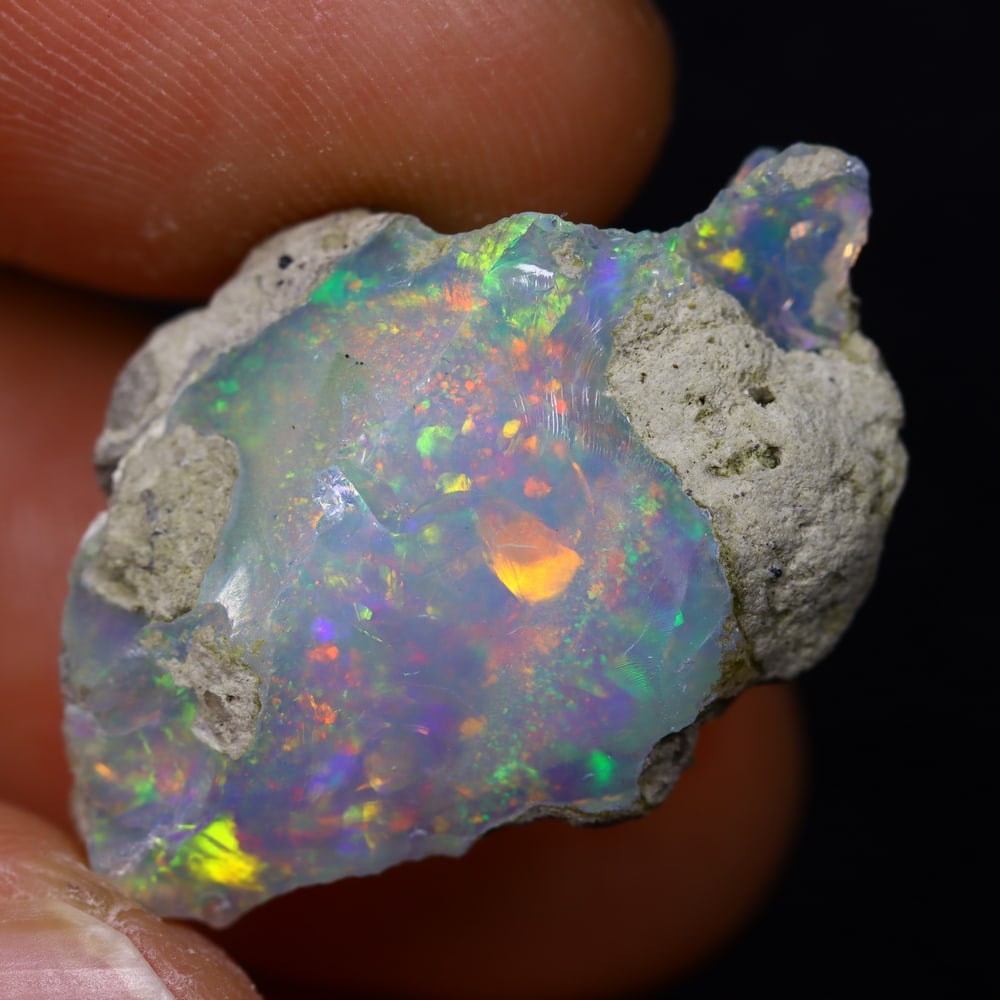 12Ct Rough Opal Specimen - Ethiopian Opal - Mineral Rough: Ksmith Jewels Global Welcome to our auction house, today auction brought to you by Ksmith Jewels Global based in Penang, Malaysia specialize in all kinds of opal and color gemstone both in manufacturi