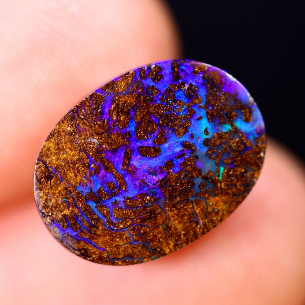 5.73Ct Koroit Boulder Opal Polished - Australian Opal - Oval Cabochon: Ksmith Jewels Global Welcome to our auction house, today auction brought to you by Ksmith Jewels Global based in Penang, Malaysia specialize in all kinds of opal and color gemstone both in manufacturi