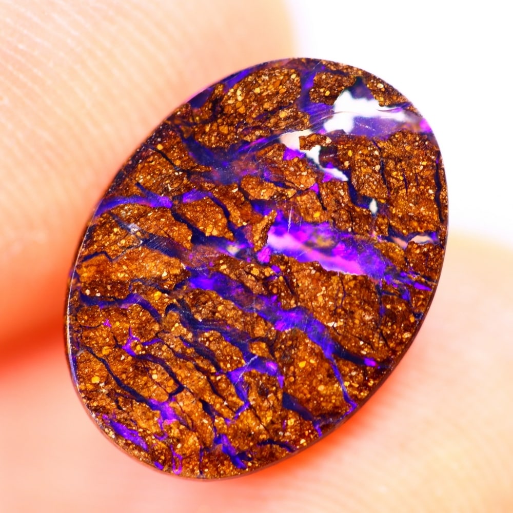 2.27Ct Matrix Boulder Opal Polished - Australian Opal - Oval Cabochon: Ksmith Jewels Global Welcome to our auction house, today auction brought to you by Ksmith Jewels Global based in Penang, Malaysia specialize in all kinds of opal and color gemstone both in manufacturi