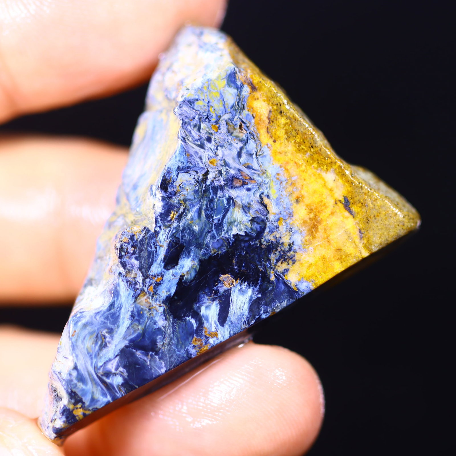 47.90Ct Pietersite Slab - Gemstone Crystal - Freeform Slice: Ksmith Jewels Global Welcome to our auction house, today auction brought to you by Ksmith Jewels Global based in Penang, Malaysia specialize in all kinds of opal and color gemstone both in manufacturi