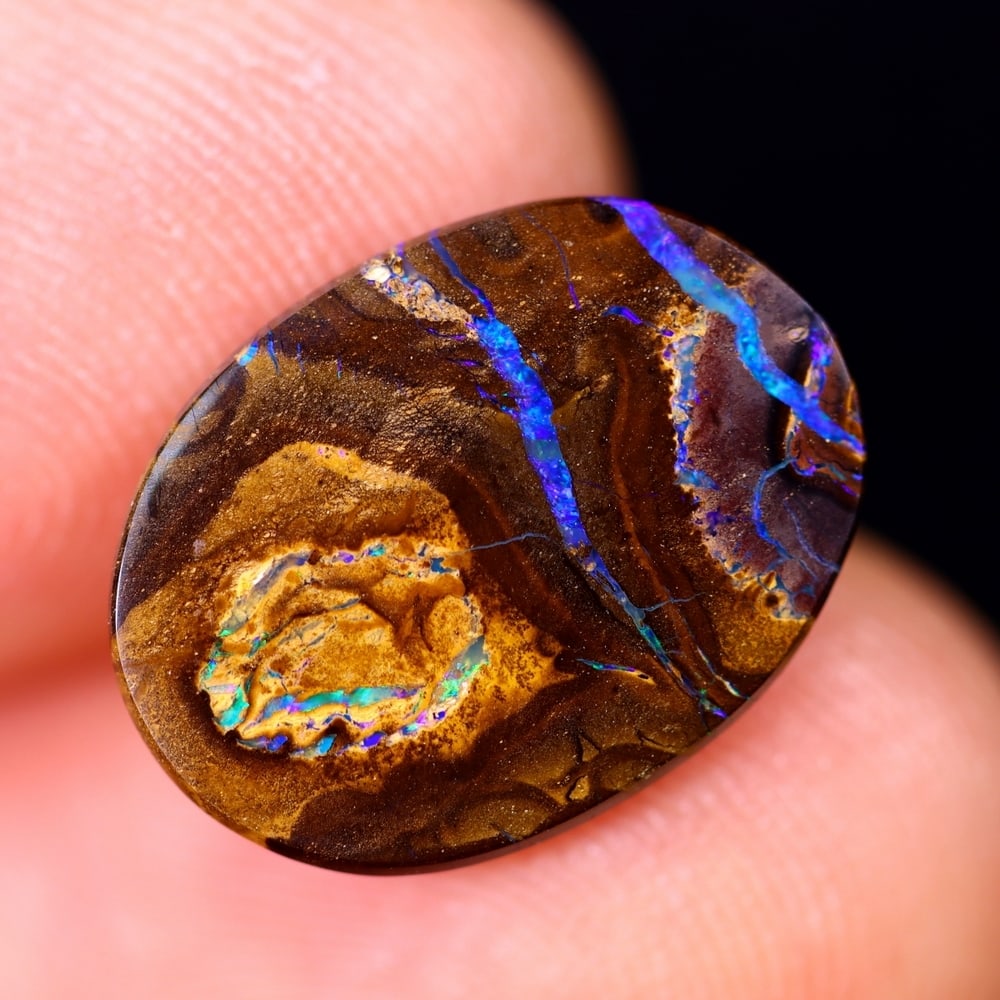 3.50Ct Koroit Boulder Opal Polished - Australian Opal - Oval Cabochon: Ksmith Jewels Global Welcome to our auction house, today auction brought to you by Ksmith Jewels Global based in Penang, Malaysia specialize in all kinds of opal and color gemstone both in manufacturi