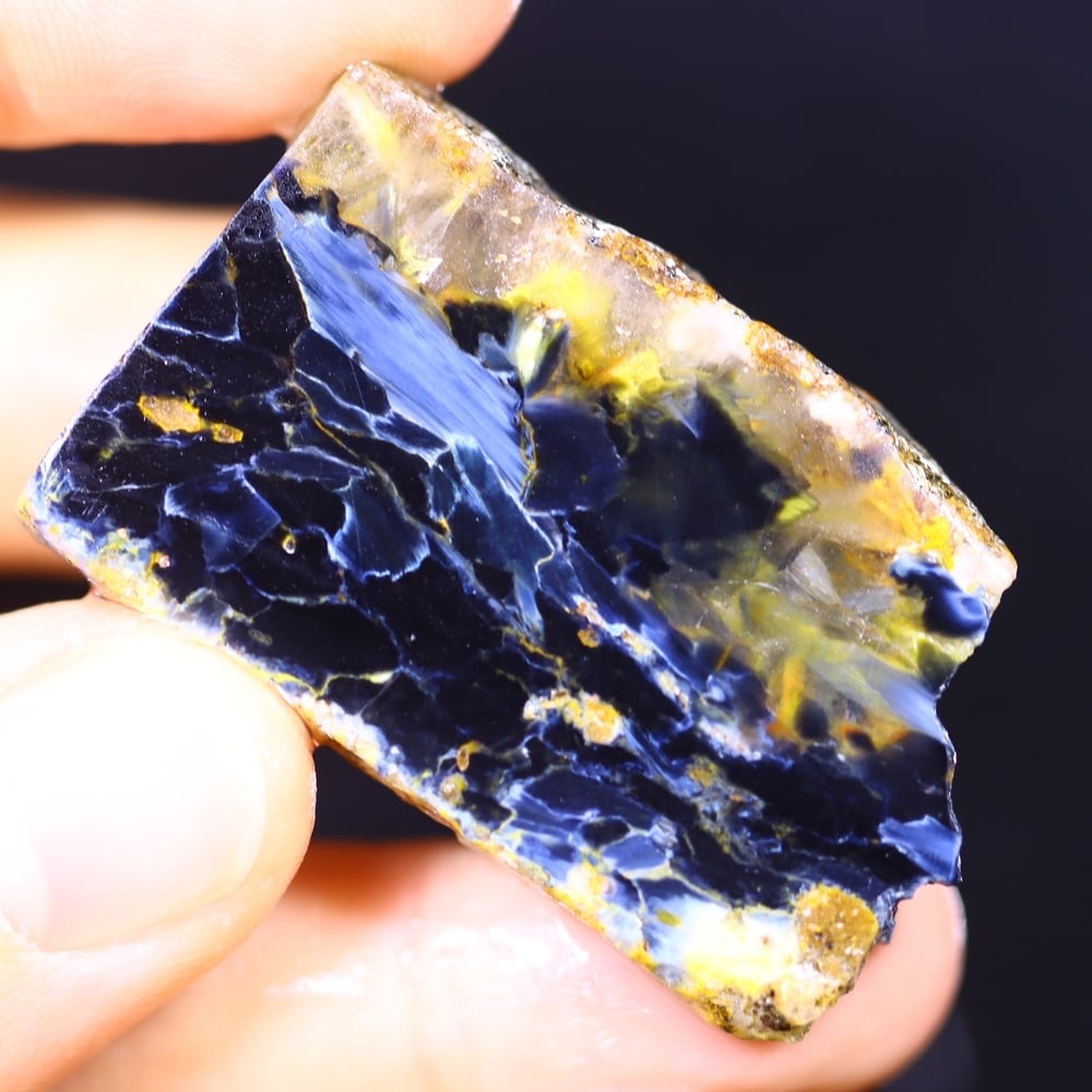 62.97Ct Pietersite Slab - Gemstone Crystal - Freeform Slice: Ksmith Jewels Global Welcome to our auction house, today auction brought to you by Ksmith Jewels Global based in Penang, Malaysia specialize in all kinds of opal and color gemstone both in manufacturi