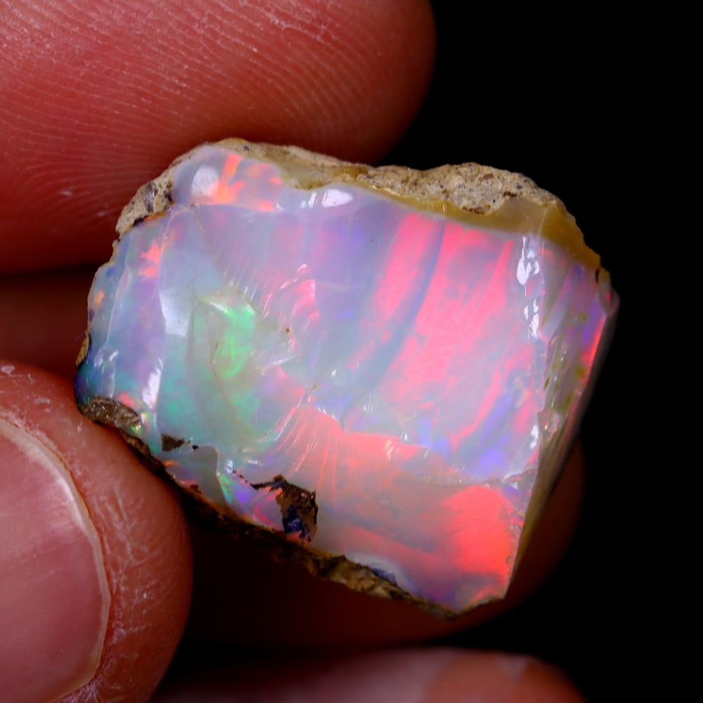 12Ct Rough Opal Specimen - Ethiopian Opal - Mineral Rough: Ksmith Jewels Global Welcome to our auction house, today auction brought to you by Ksmith Jewels Global based in Penang, Malaysia specialize in all kinds of opal and color gemstone both in manufacturi