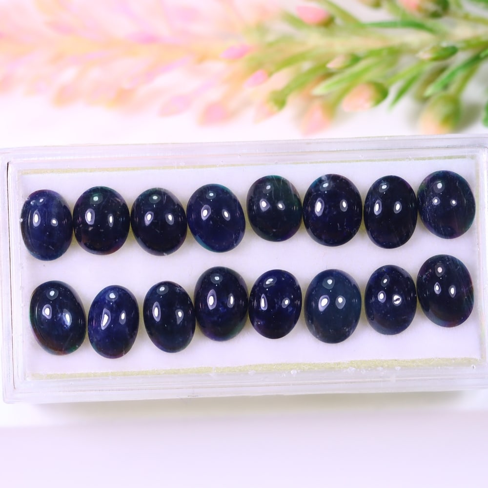 22.66Ct Blue Sapphire Set - Polished Cabochon: Ksmith Jewels Global Welcome to our auction house, today auction brought to you by Ksmith Jewels Global based in Penang, Malaysia specialize in all kinds of opal and color gemstone both in manufacturi